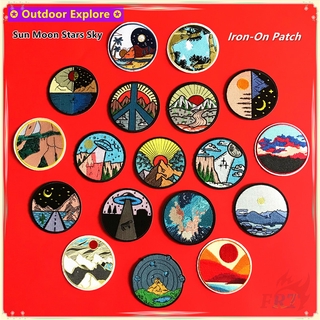 Miếng Dán Ủi Thêu Trang Trí Nhiều Kiểu Dáng Tùy Chọn Xinh Xắn