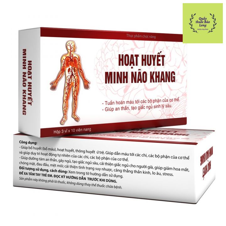 Hoạt huyết Minh Não Khang
