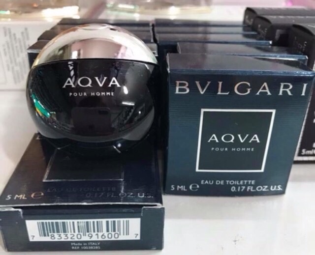 Nước hoa Bvlgari Aqua 5ml