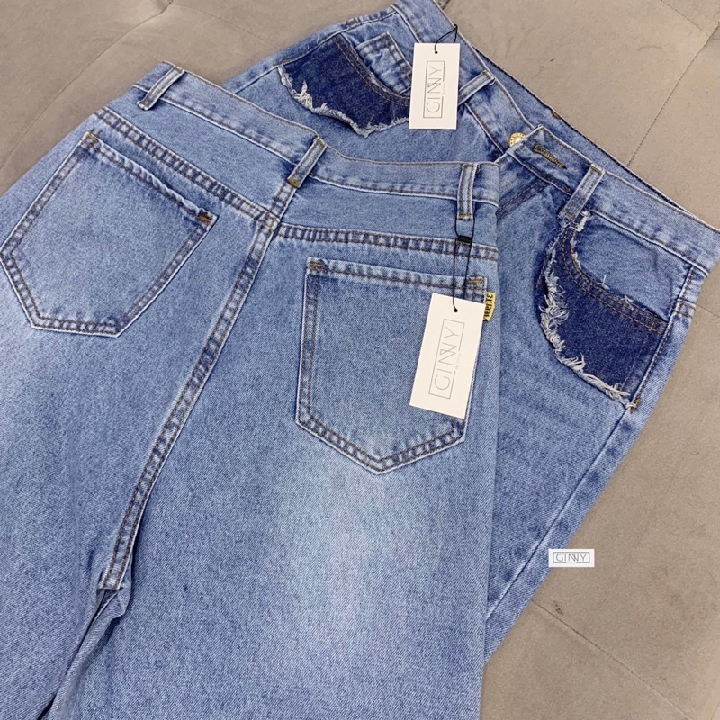 Quần Jean Ống Rộng TK-04 | phiên bản mới nhất cực trendy nhà Gin