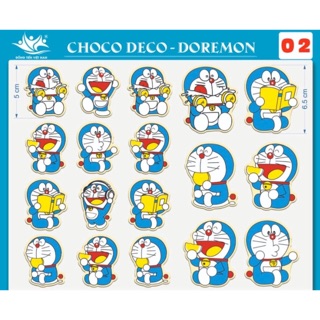 Khuôn socola đồng tiến doẻmon
