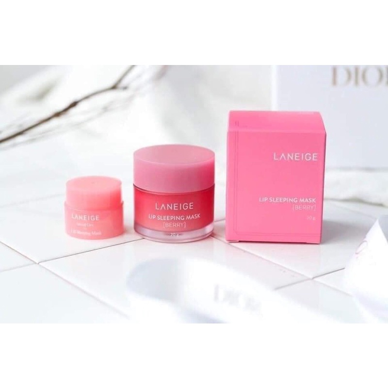 Dưỡng môi Laneige - mặt nạ ngủ môi Laneige