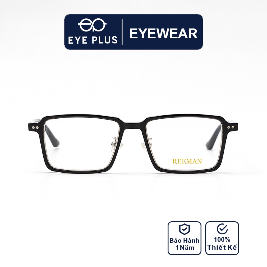 Gọng kính mắt nam nữ thời trang EYE PLUS siêu phẩm mắt vuông Reeman-2108