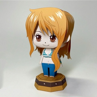 Mô hình giấy anime [One Piece] chibi Nami