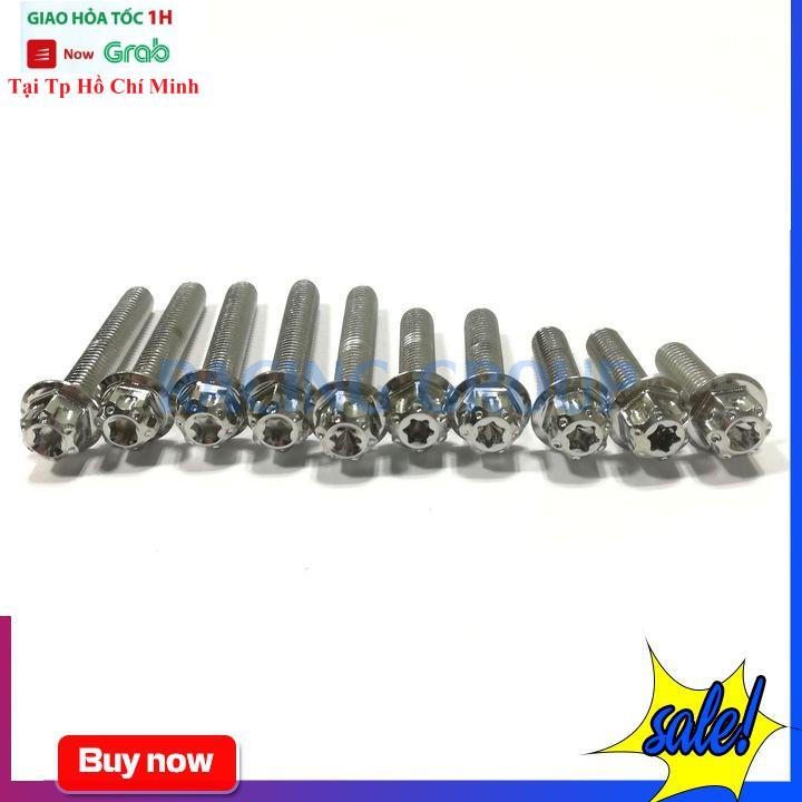 Bộ Ốc Lốc Máy Wave Dream Salaya Inox 23 Con