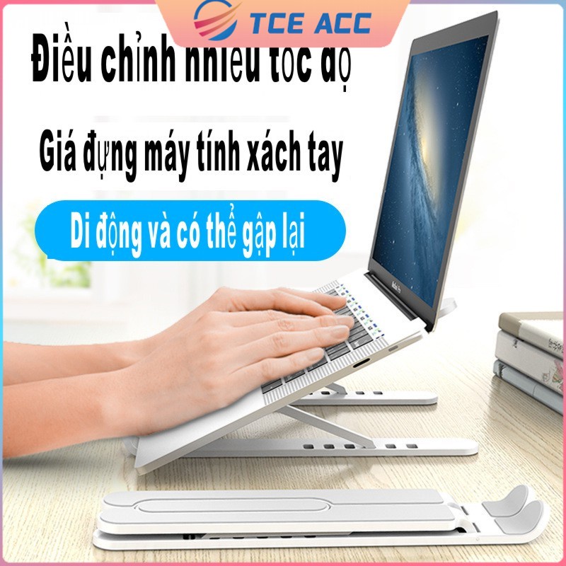 Giá đỡ Laptop , MacBook , Ultrabook  ,iPad  chất liệu bằng nhôm điều chỉnh độ cao , Tản nhiệt,Xách tay,Tặng kèm túi đựng | BigBuy360 - bigbuy360.vn