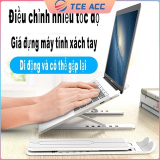 Mua Giá đỡ Laptop   MacBook  Ultrabook  iPad  chất liệu bằng nhôm điều chỉnh độ cao Tản nhiệt Xách tay Tặng kèm túi đựng-TCE