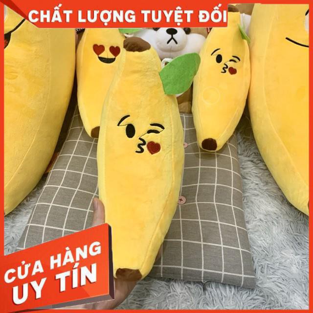 Gấu Bông Gối ôm Chuối bông 35cm