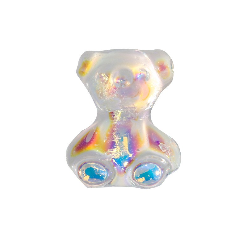 Phụ Kiện Trang Trí Móng Tay Hình Gấu Bằng silicone Ba Chiều Sáng Tạo