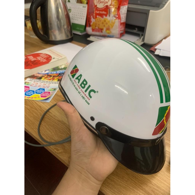 Nón bảo hiểm ngân hàng Nông nghiệp Agribank