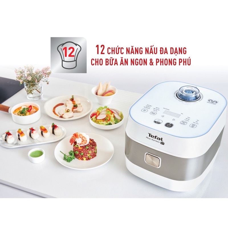 Nồi cơm điện cao tần Tefal RK762168 1.5L