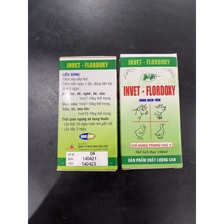 [THÚ Y] 1 lọ INVET-FLORDOXY 100ml