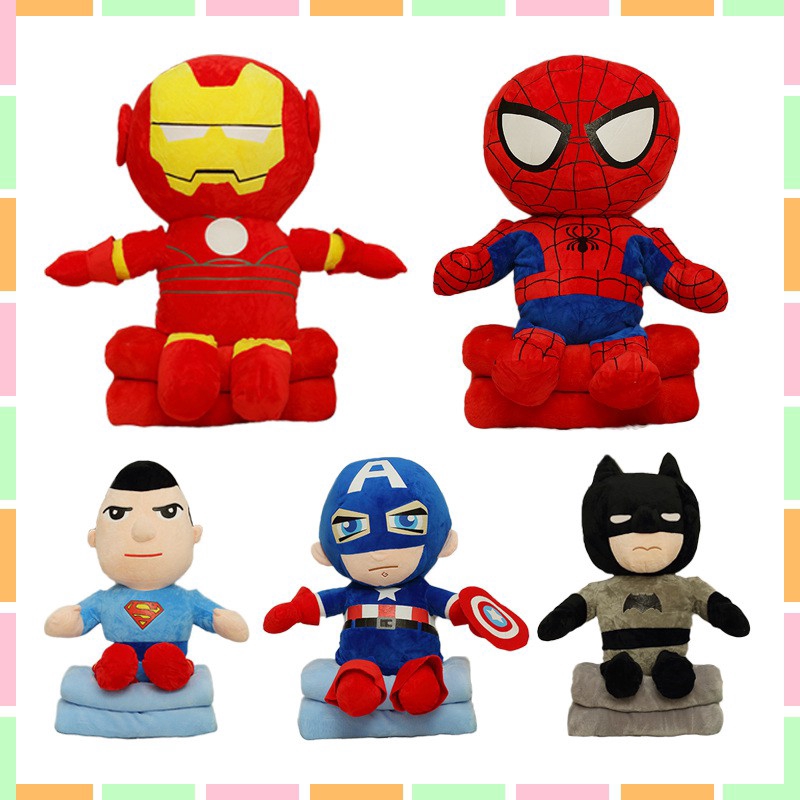 Đồ chơi siêu anh hùng Marvel nhồi bông tùy chọn 25cm