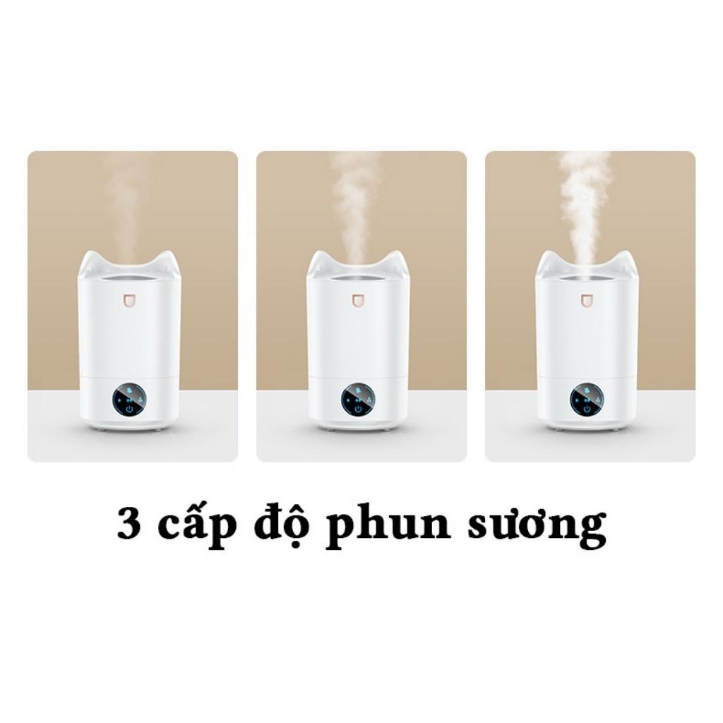 Máy xông tinh dầu mini cho phòng ngủ Humidifier K6 Pro, Máy phun sương tạo độ ẩm không khí mini giá rẻ