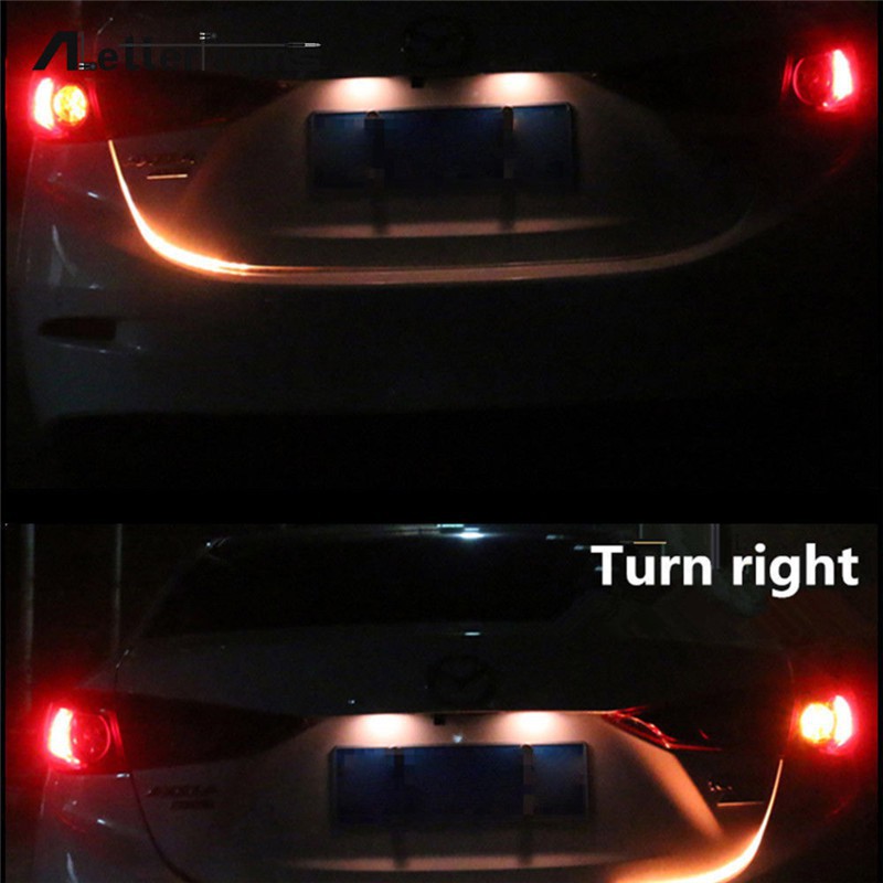 Dải đèn LED tín hiệu gắn đuôi sau xe ô tô