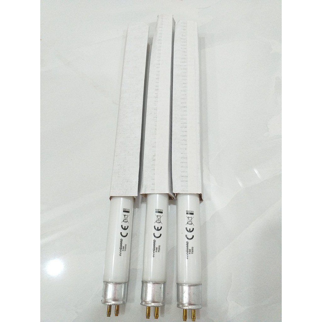 2 Bóng đèn diệt côn trùng 4W - 14.5cm ( thay thế bóng đèn hỏng)