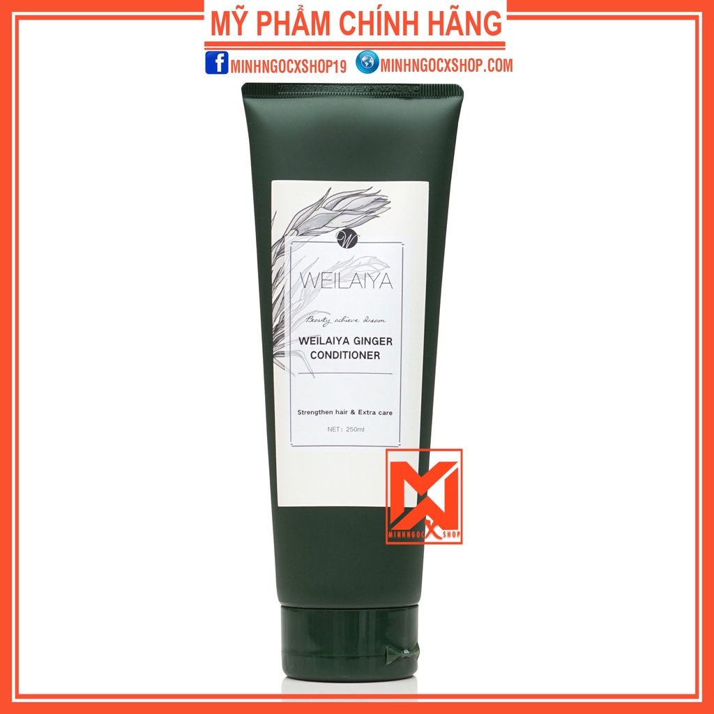 Dầu xả chống rụng kích mọc tóc gừng trắng WEILAIYA 250ml chính hãng