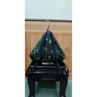 Balo lồng bẫy rằn ri 2 mặt