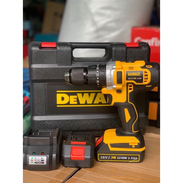 KHOAN PIN DEWALT 36V 3 Chế Độ Có Búa Made In USA