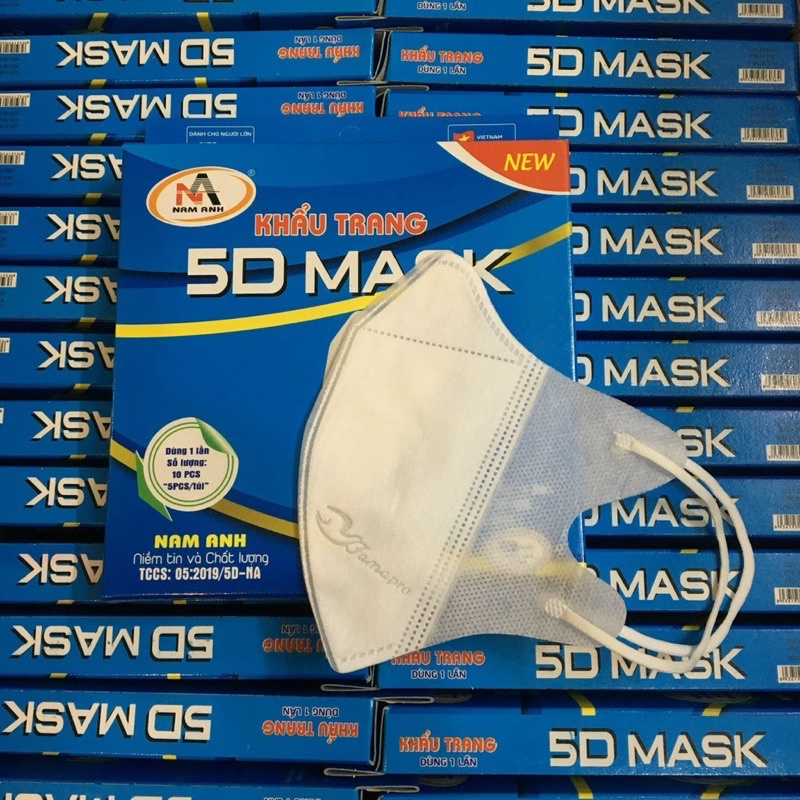 Khẩu trang 3d vải không dệt