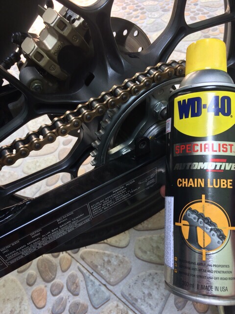 Dưỡng Sên WD-40 Specialist Automotive Chain Lube 360ml - Made In USA