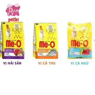 THỨC ĂN MÈO LỚN ME-O VỊ CÁ NGỪ 350G​, Cá Thu và Hải Sản 350g Petbi