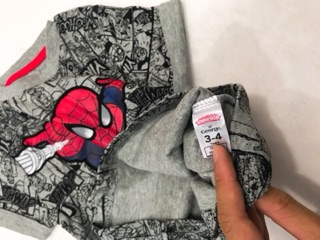 [GEOGRE] áo Spider Man bé trai