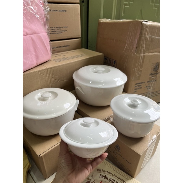 Thố sứ Minh Long đủ size