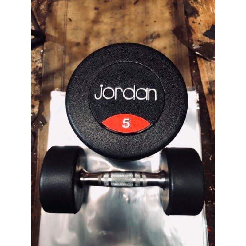 tạ tay tạ cao su Jordan 5kg/ 2 quả