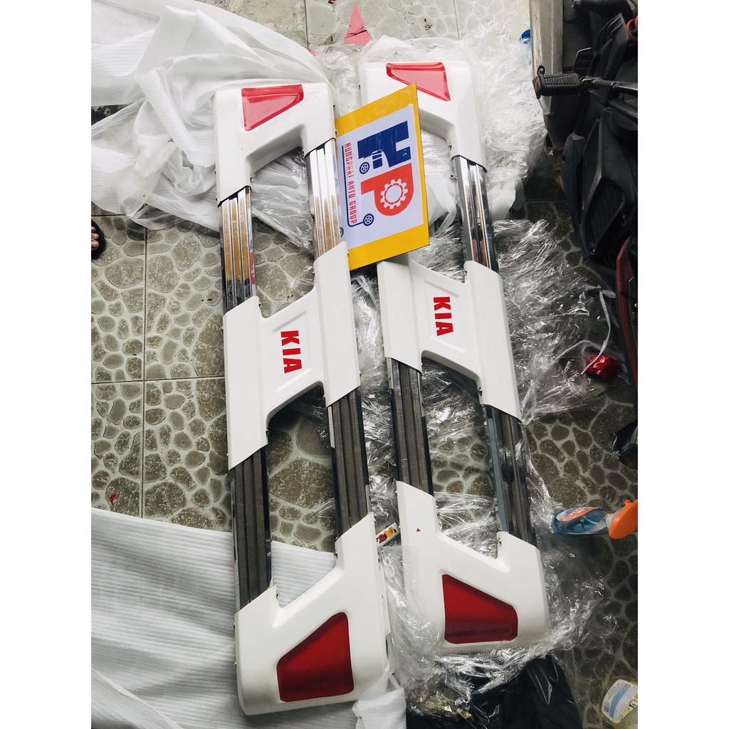 CẢN HÔNG XE TẢI KIA 1T9 BẰNG INOX BỌC COMPOSITE