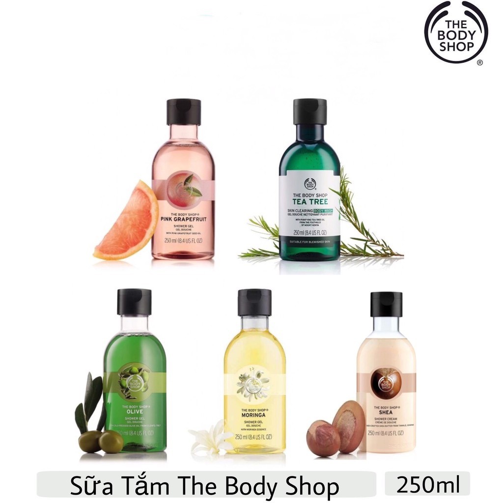 Sữa Tắm The Body Shop Shower Cream - Gel -  Tea Tree 250ml
