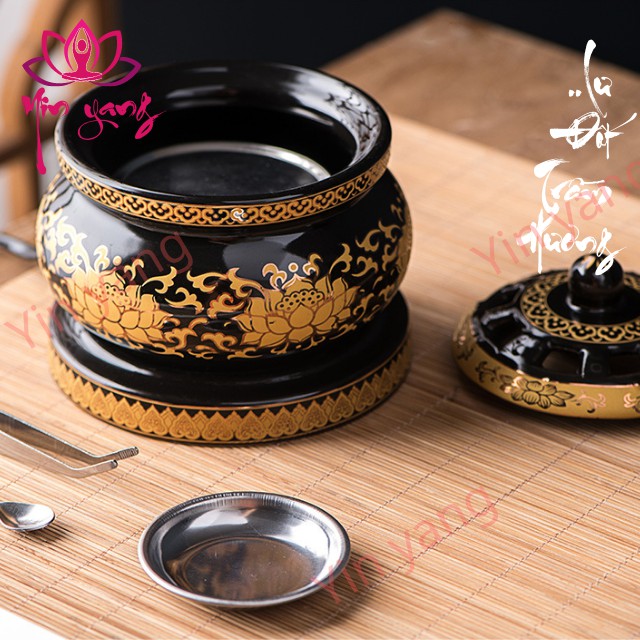 Lư Xông Trầm Hương Cao Cấp- Lò Điện Xông Trầm Đẹp- Yin Yang Shop