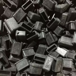 50 NÚT BỊT NHỰA SẮT VUÔNG SẮT HÔP 13×26