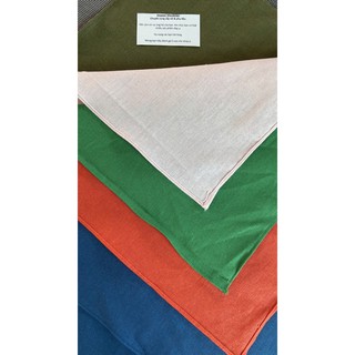 Khăn tay linen may viền 4 cạnh đẹp