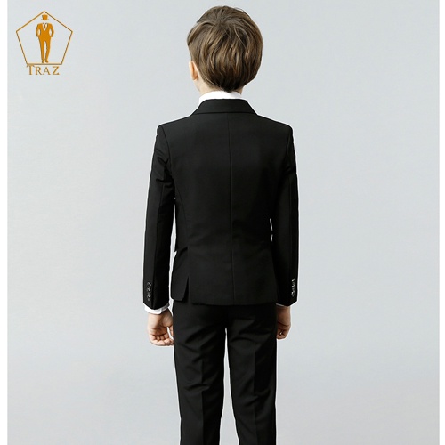 Bộ, Set Vest Đen Cho Bé Trai, Trẻ Em, Con Nít(1 quần, 1 áo vest, 1 ghile, 1 nơ)Bé Mập Hoặc Cao Tăng 1 Đến 2 Size