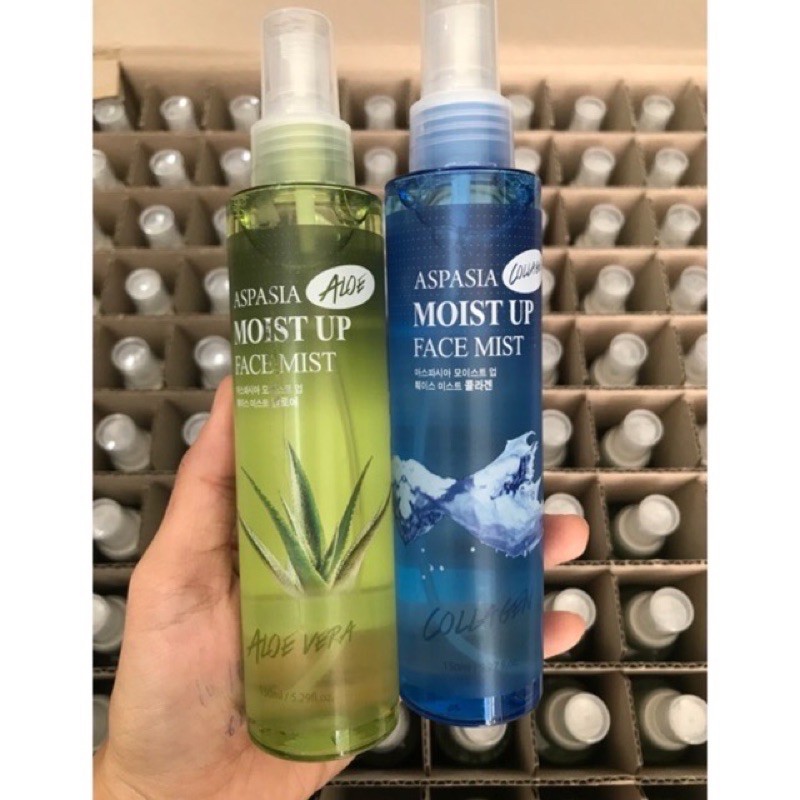 Xịt Khoáng Aspasia 150ml Collagen/Nha đam/Ốc sên | BigBuy360 - bigbuy360.vn