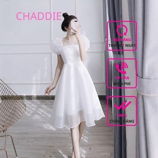 Đầm dự tiệc dáng ôm phối tay voan Chaddie - Mã T47