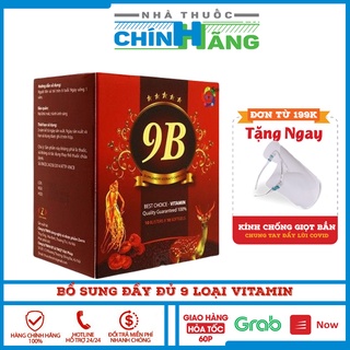 Vitamin 9B - Bổ sung 9 loại vitamin - Hộp 100 Viên