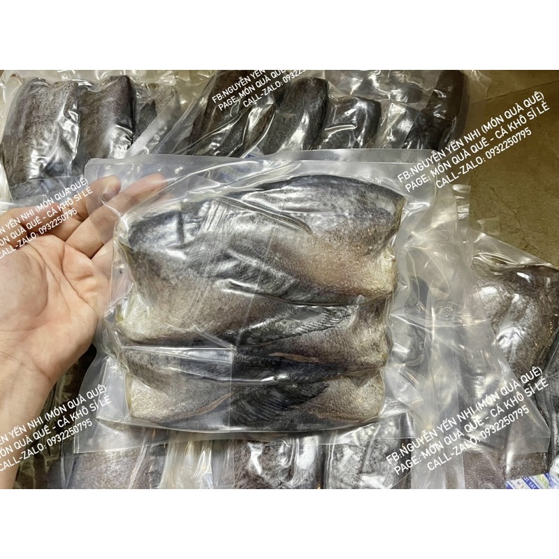 Khô cá sặc  VỪA ĂN, có mỡ, nhiều thịt, Hàng đi nước ngoài
