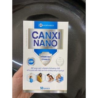 Canxi nano mk7,d3 hộp 50viên
