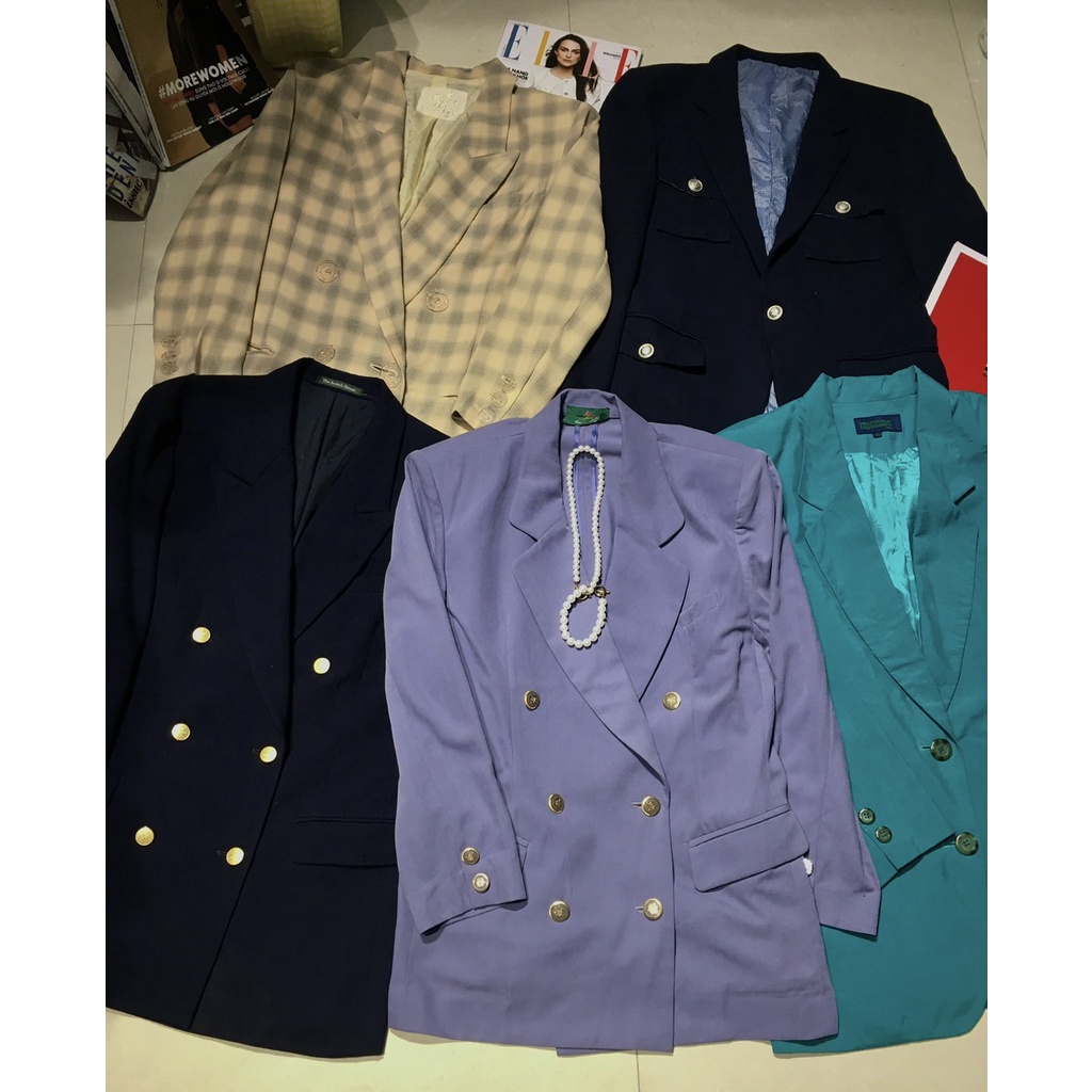 BLAZER MẪU MỚI T8/2022 KOREA HÀN QUỐC 2HAND SECONDHAND ĐƯỢC CHỌN MẪU