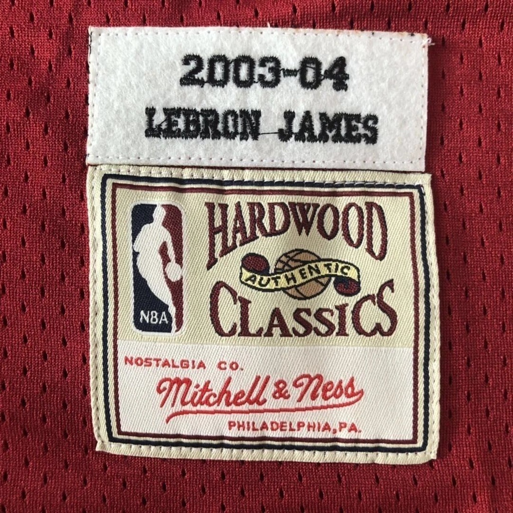 Các Hiệp sĩ không. Áo Đồng Phục Bóng Rổ Phối Lưới Thêu Họa Tiết 23 James Jersey Maroon Phong Cách Retro