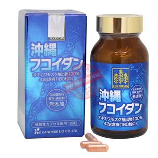 Fucoidan Okinawa 180 viên - Phòng và hỗ trợ điều trị ung thư