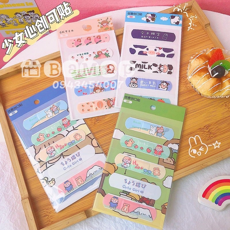 SET 5 BĂNG DÁN URGO SIÊU DỄ CƯNG LUÔN NÈ.