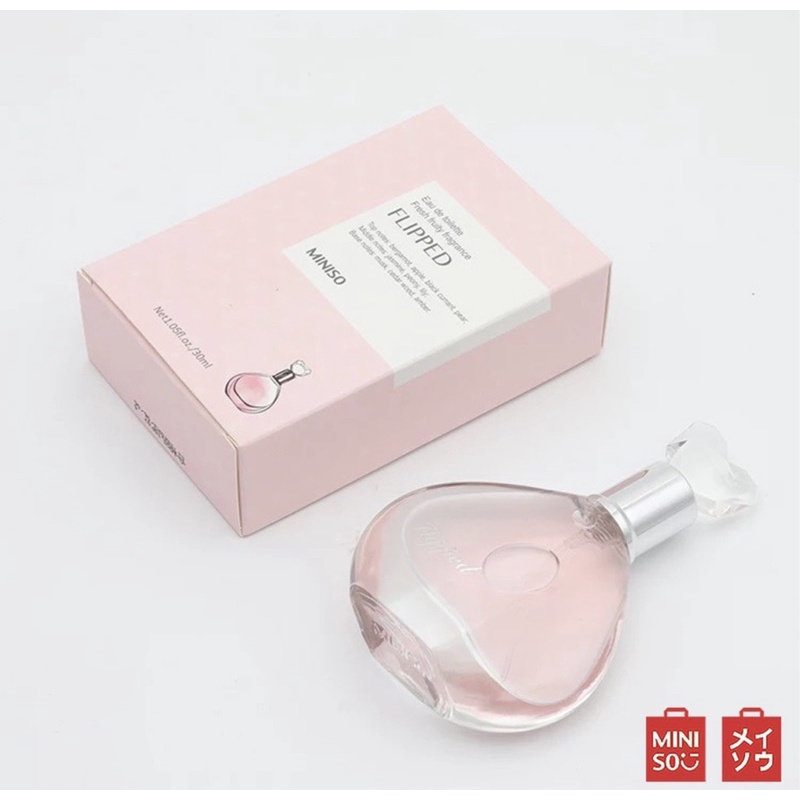 Nước hoa nữ MINISO Model Flipper,Hương thơm quyến rũ,lưu hương cực lâu,lọ đẹp lãng mạn,30ml