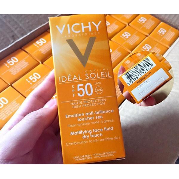 Kem Chống Nắng Vichy SPF 50 Ideal Soleil 50ml