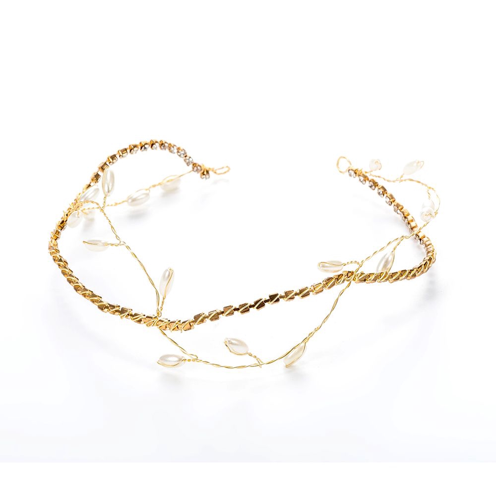 Set phụ kiện trang trí tóc cô dâu