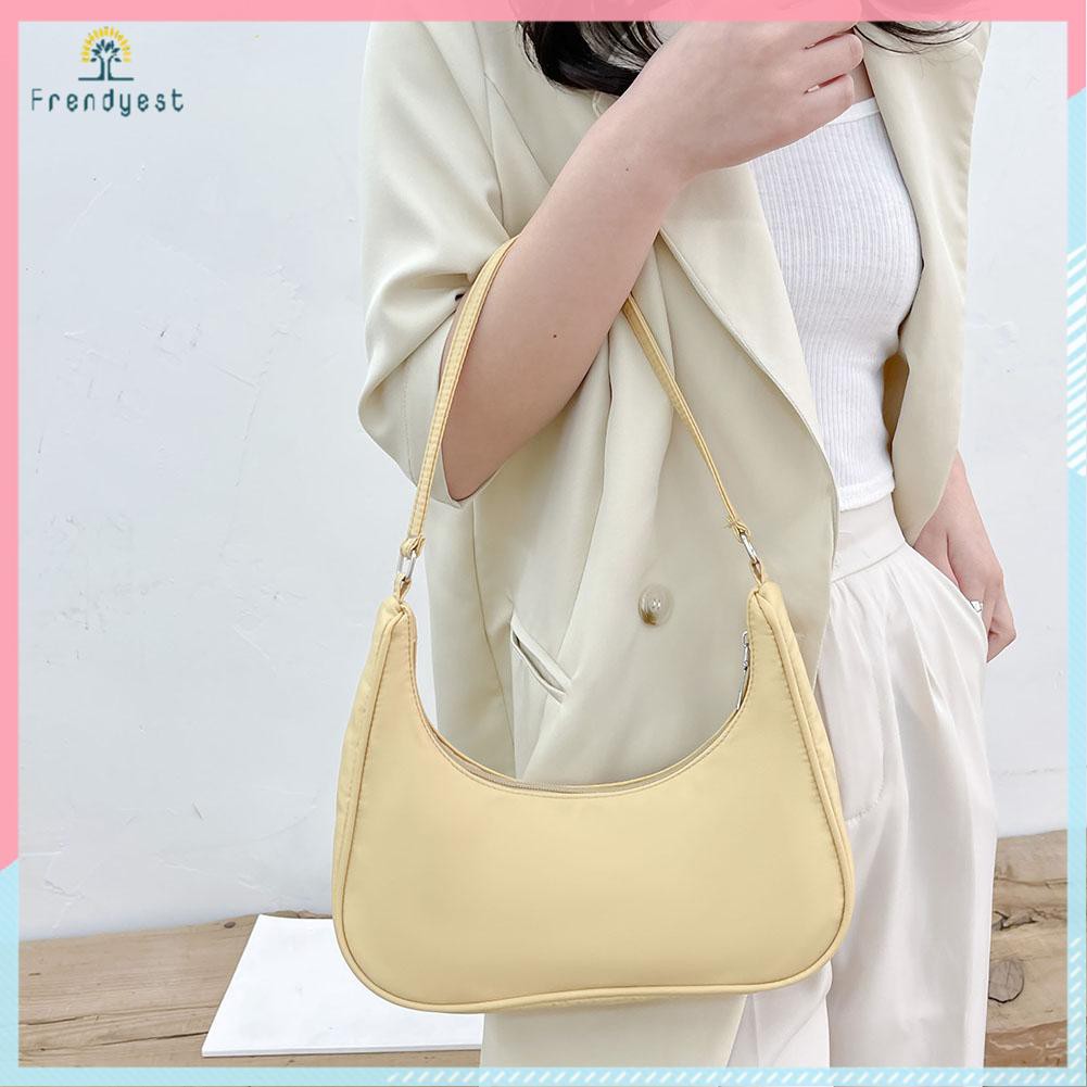 Túi Xách Màu Trơn Phong Cách Boho Dành Cho Nữ