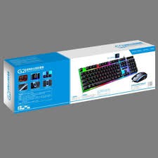 Combo bàn phím cơ kèm chuột có dây gaming G21 tích hợp led 7 màu đẳng cấp,đường nét và kiểu dáng dành cho các game thủ