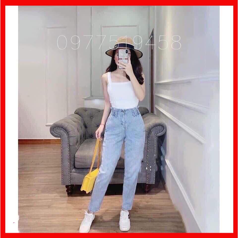 ⚡️SIÊU HOT⚡️QUẦN JEAN BAGGY CẠP CHUN TÔN VÒNG 3 - Hàng Bán Shop [Chuẩn Hàng Loại 1 Co Giãn Tốt)